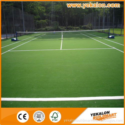 Yekalon Artificial Grass fireproof, water drain cheap gymnastics equipment for sale